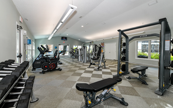 Upgraded fitness center